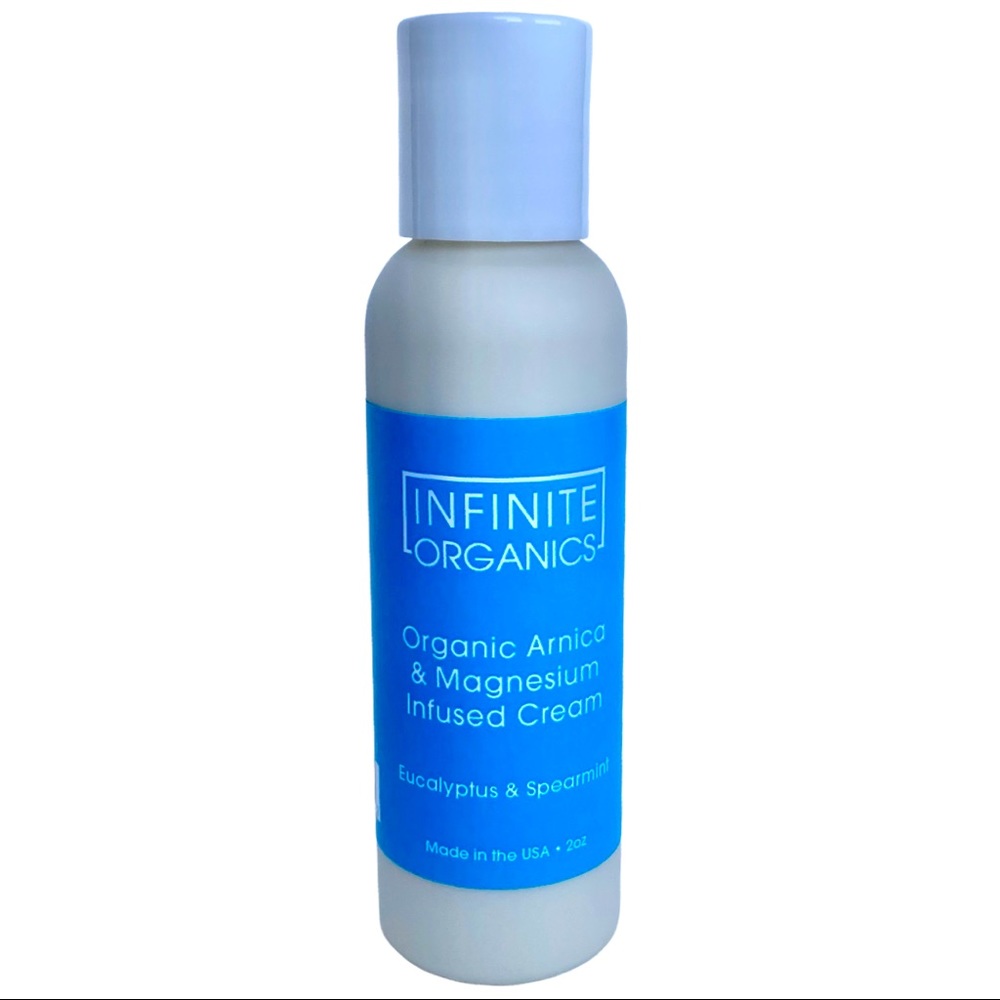 Organic, 500mg hemp extract, eucalyptus & spearmint cream with arnica & magnesiu